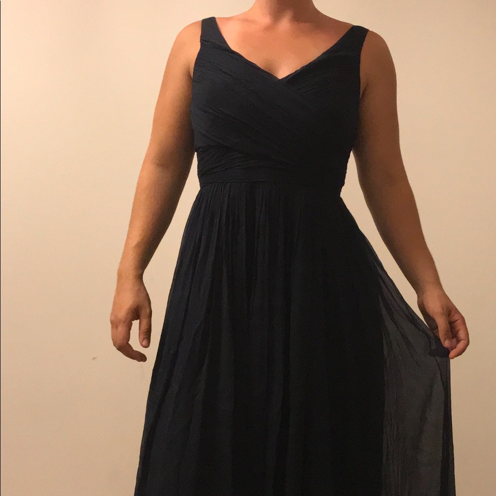 JCrew Heidi Gown (Navy Blue)